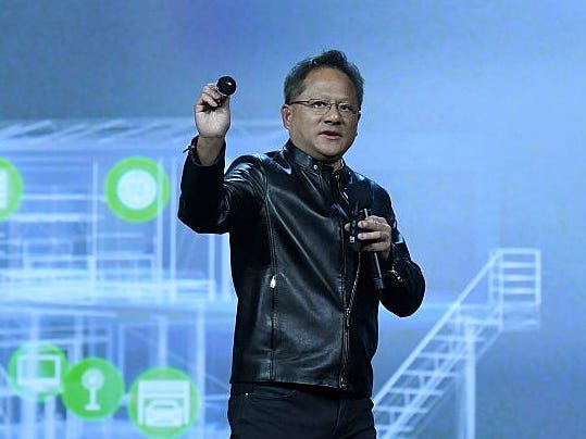 Nvidia Shares Rise as CEO Huang Reports Surging Demand for Blackwell AI Superchip