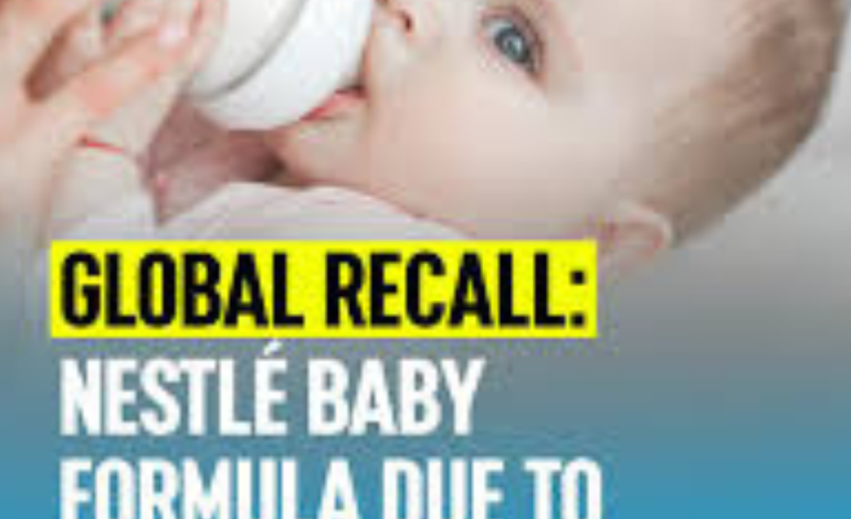 Nestlé Recalls Infant Formula Globally Over Toxin Risk; Indian Products Safe