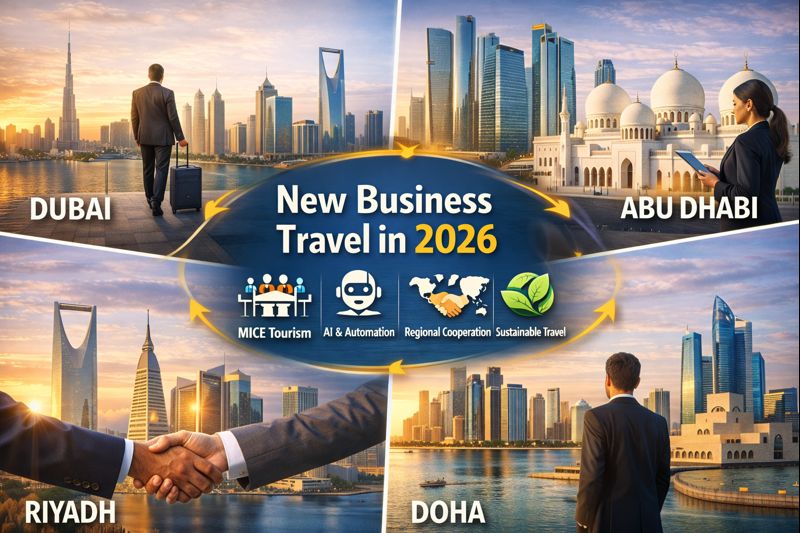 Dubai Joins Abu Dhabi, Riyadh, and Doha in Shaping New Business Travel Trends for 2026