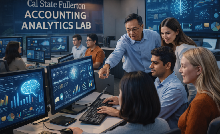 Cal State Fullerton Accounting Analytics Lab Trains Leaders