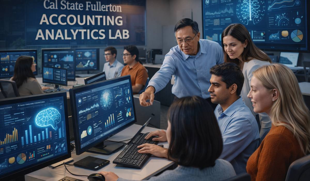 Cal State Fullerton Accounting Analytics Lab Trains Leaders