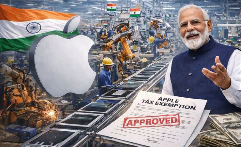 India Grants Apple Tax Exemption for Manufacturing Machines