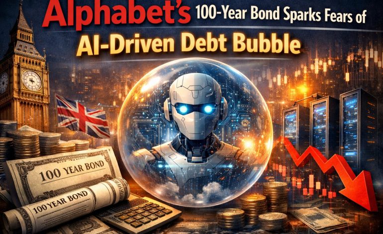 Alphabet’s 100-Year Bond Sparks Fears of AI-Driven Debt Bubble